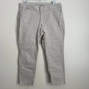 Gap 14R Plus Size Khakis Slim City Pants